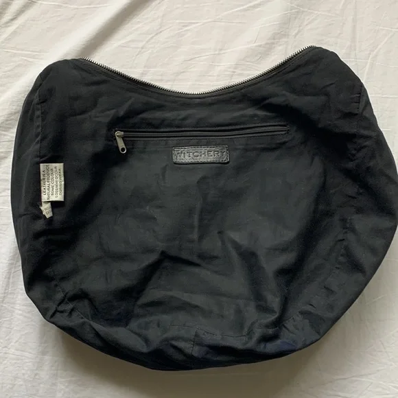 Witchery black leather hobo bag - Picture 8 of 8